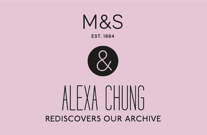 Результат сотрудничества Алексы Чанг с Marks&Spencer